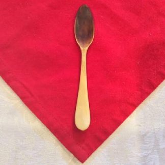 18th Century Sailor Carved Bone Spoon
