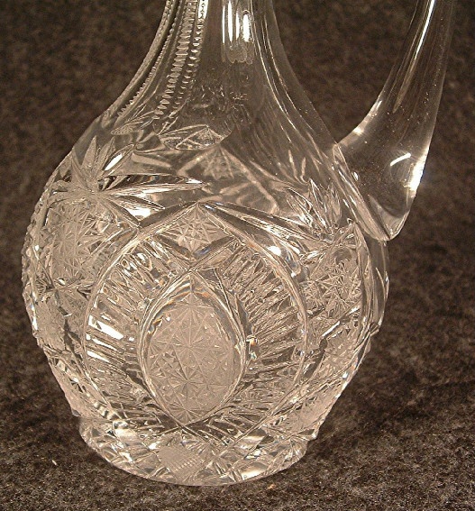 American Brilliant Cut Glass Cruet