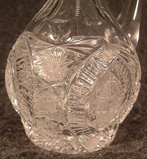 American Brilliant Cut Glass Cruet - Image 5