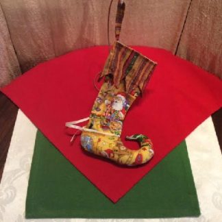 Elf's Shoe Christmas Stocking