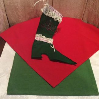 High Top Shoe - Victorian Style Christmas Stocking #3