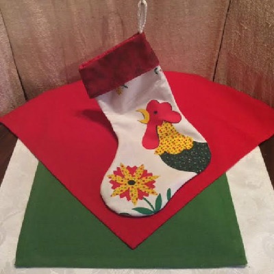 Chicken Lover's Christmas Stocking