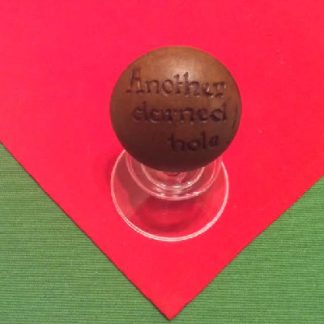 19th Century Victorian Wooden Darning Mushroom w/ A Needle Case Handle