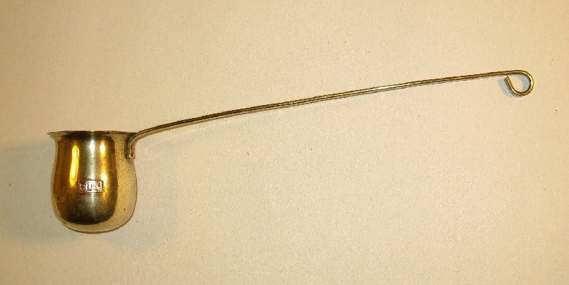 Brass Rum Measure/Ladle w/ Copper "RUM" Plaque - Image 6