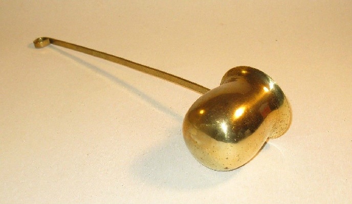 Brass Rum Measure/Ladle w/ Copper "RUM" Plaque - Image 5