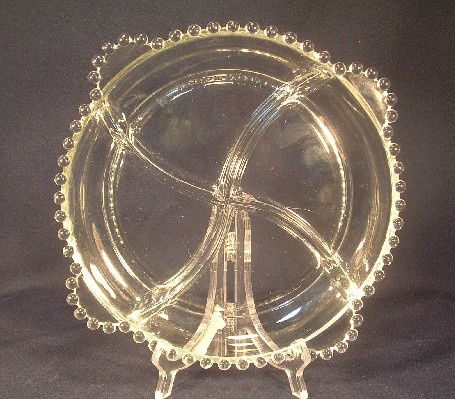 Candlewick Pattern - 4 Part Divided Relish Dish - Imperial Glass Company - Image 2
