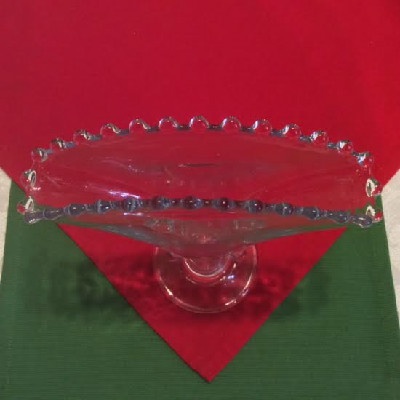 Candlewick Pattern - Elegant Fan Vase - Imperial Glass Company