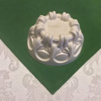 Antique White Ironstone/Stoneware Mold - Great For Pudding / Gelatin / Aspic