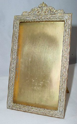 Embossed Brass Frame w/ Napoleon Portrait - Lord & Taylor - New York - Image 3