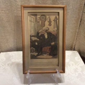 Early 1800's - Thomas Rowlandson - Hand Coloured Engraving Titled - "The Rev.d Dr. Syntax"