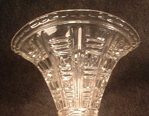 Early American Pattern Glass - Fan Vase