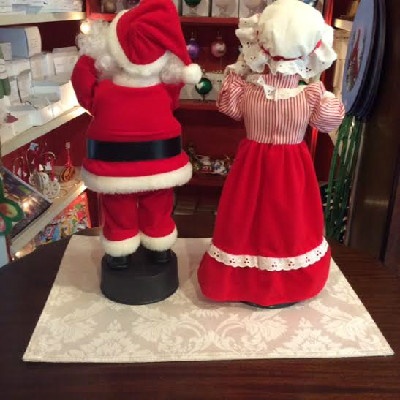 Mr. & Mrs. Santa Claus - Telco Motion-ettes - Early 1990s w/ Original Boxes - Image 3