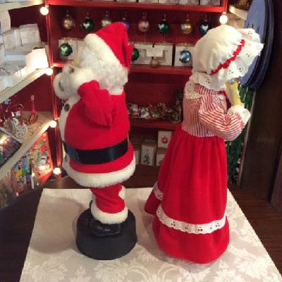 Mr. & Mrs. Santa Claus - Telco Motion-ettes - Early 1990s w/ Original Boxes - Image 5