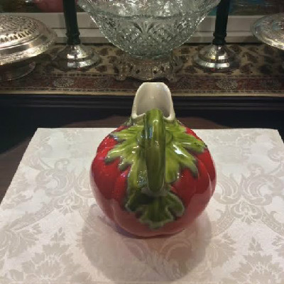 Tomato Pitcher - Large - Vintage - Made In Italy - Image 5