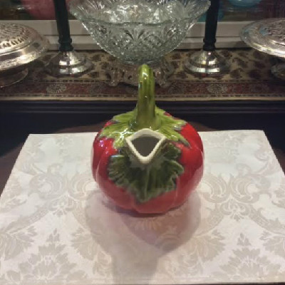 Tomato Pitcher - Large - Vintage - Made In Italy - Image 6