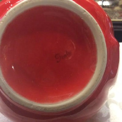 Tomato Pitcher - Large - Vintage - Made In Italy - Image 3