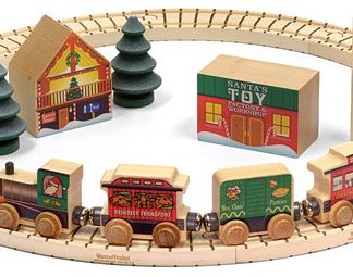 North Pole Village Railway Set - 3yo & Up - Made in Vermont!