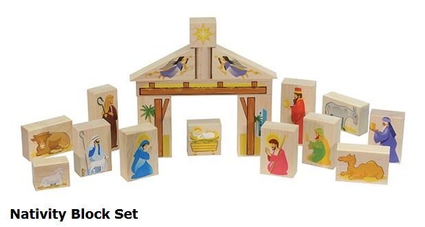 Nativity Block Set - 1yo & Up - Made in Vermont!