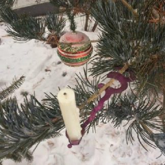Tin Extension Christmas Tree Candle Holders - EIGHT - Antique German - 1890s