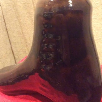 Bennington - Rockingham Glazed - Boot / Shoe Flask - Image 7