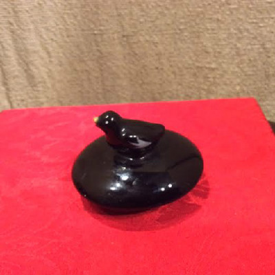 Chicken Coffee Pot - Vintage - Hand Painted - Royal Japan Red Ware Pottery - Image 4