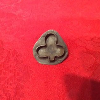 Club "Cookie Cutter" Tin Pin - UNIQUE Handmade By Skilled Tinsmith - Tinware - Kitchenware - Jewelry