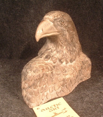 Eagle Sculpture - Arctic Art by Thorn of Canada - Vintage - Image 3