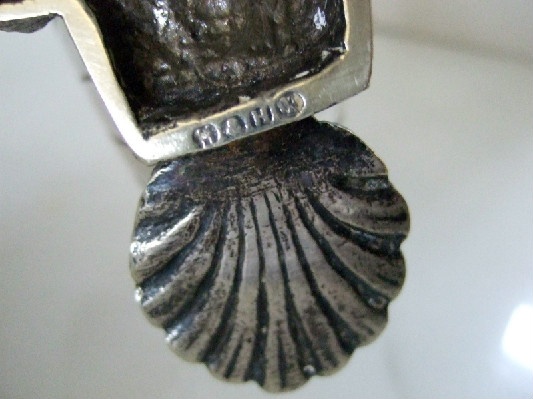 Silver Nautilus Shell Spoon Warmer - Downton Abbey Elegance At Its Best!