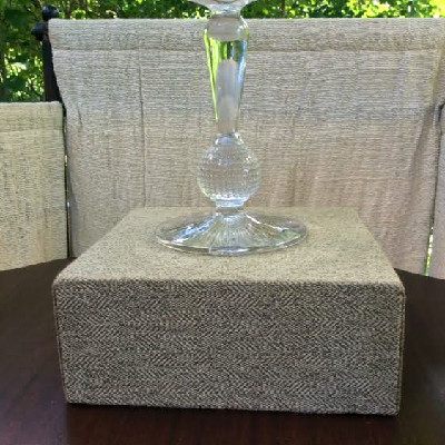 EAPG Diamond Point Compote With Ball Stem - ca. 1880 - EAPG Diamond Point Pattern Compote by Bryce Bros. - Image 3