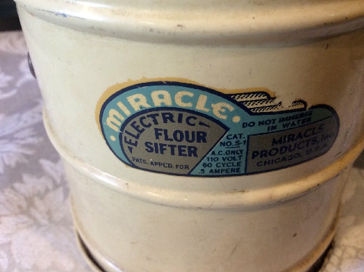 Miracle Electric Flour Sifter - Vintage 1930s - Motor Still Runs - Image 4